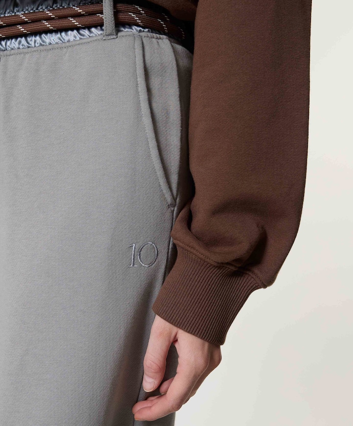 jogger dames broek grijs