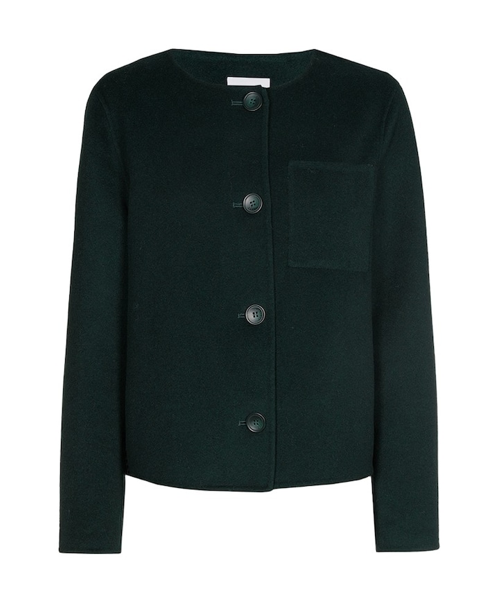 Dames jas groen