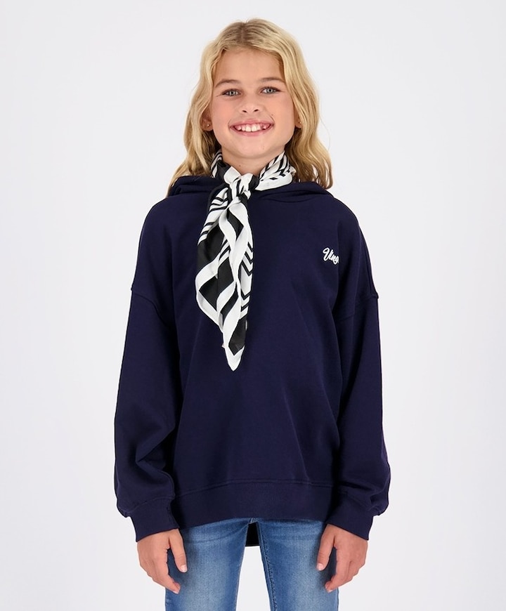 Meisjes sweater blauw