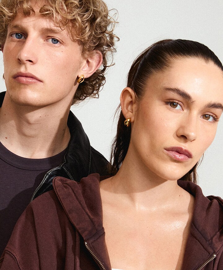 Dames oorbellen goud