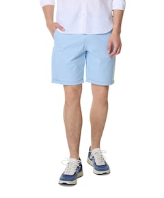CHINO heren korte broek blauw