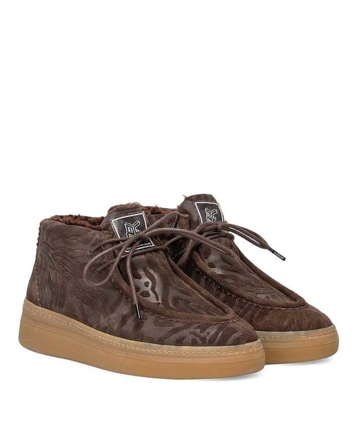 dames sneakers bruin