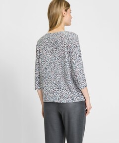 Dames longsleeve blauw