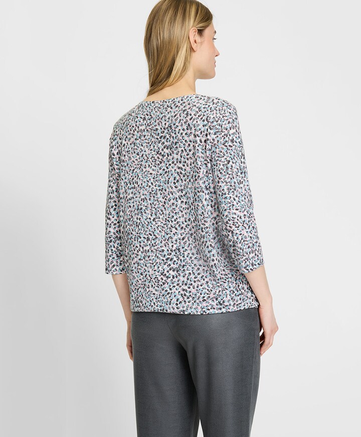 Dames longsleeve blauw