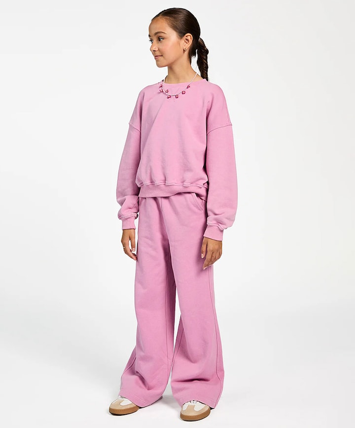 ZELIE CO 588 G meisjes broek roze