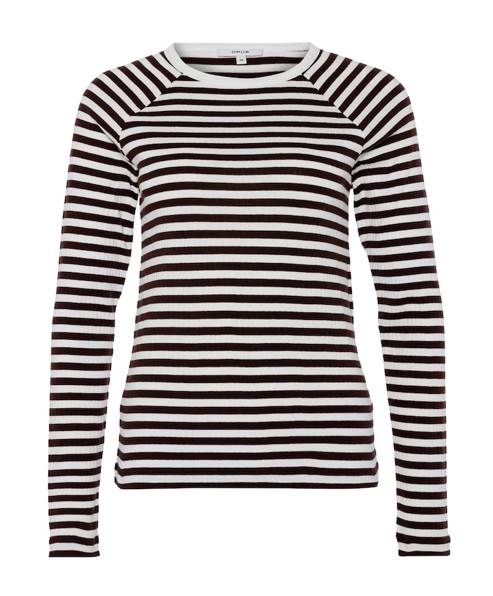 Dames longsleeve bruin