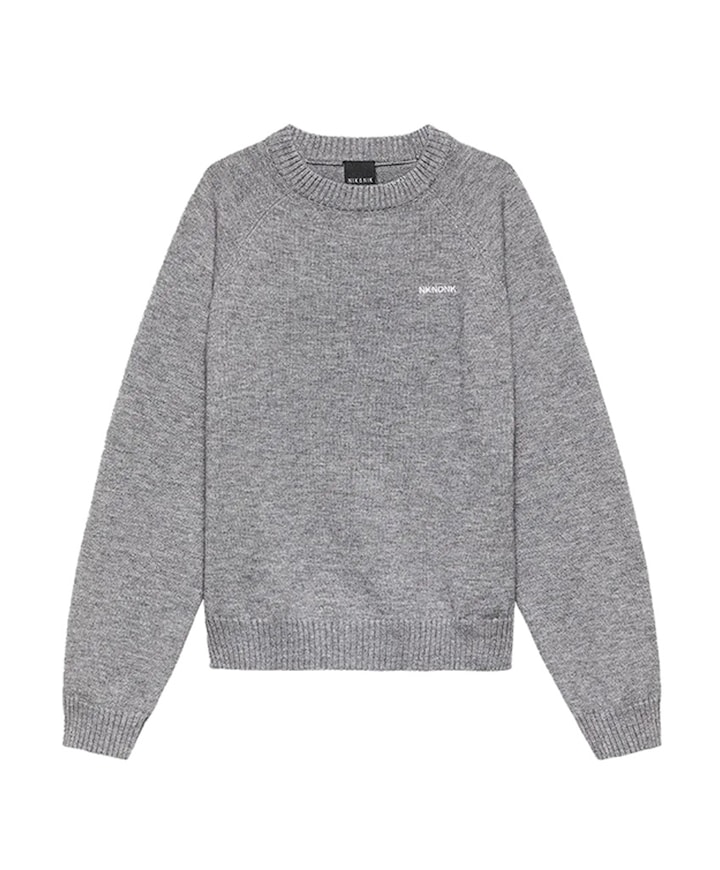 Jongens sweater grijs