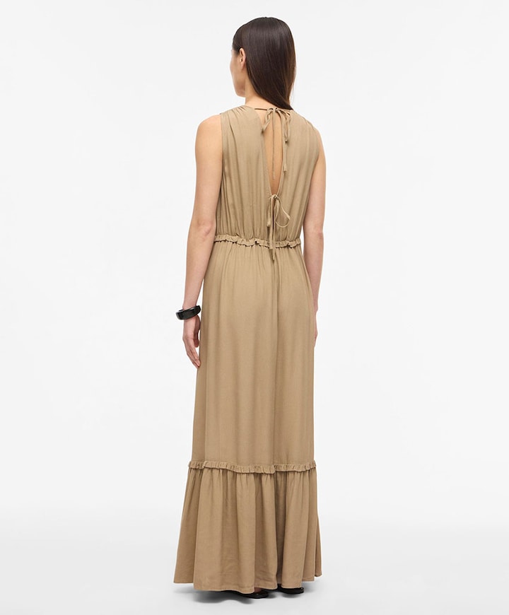 Dames jurk beige