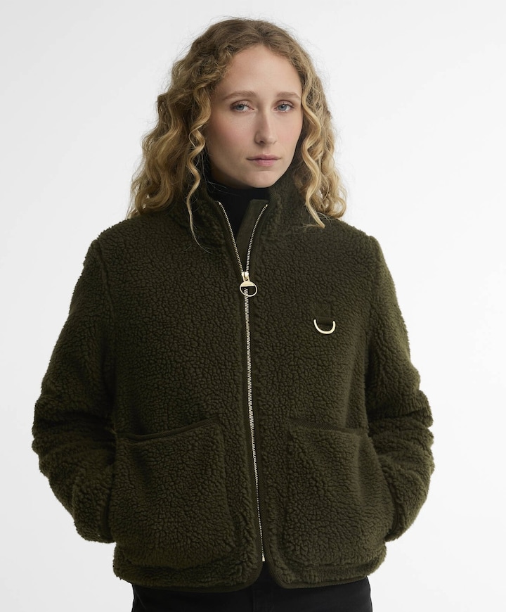 Dames jas groen