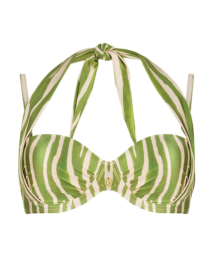 Dames bikinitop groen