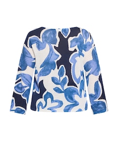 Dames trui blauw