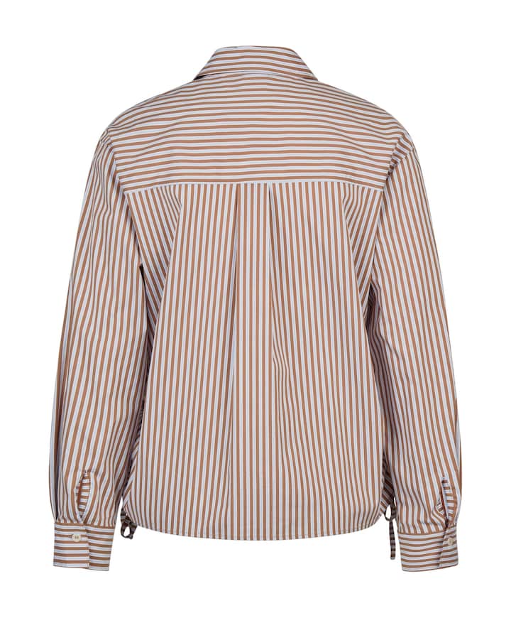 Dames blouse bruin