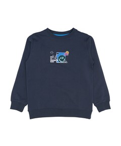 Jongens sweater blauw