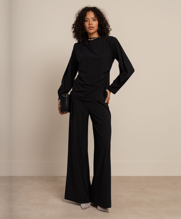 Dames top zwart