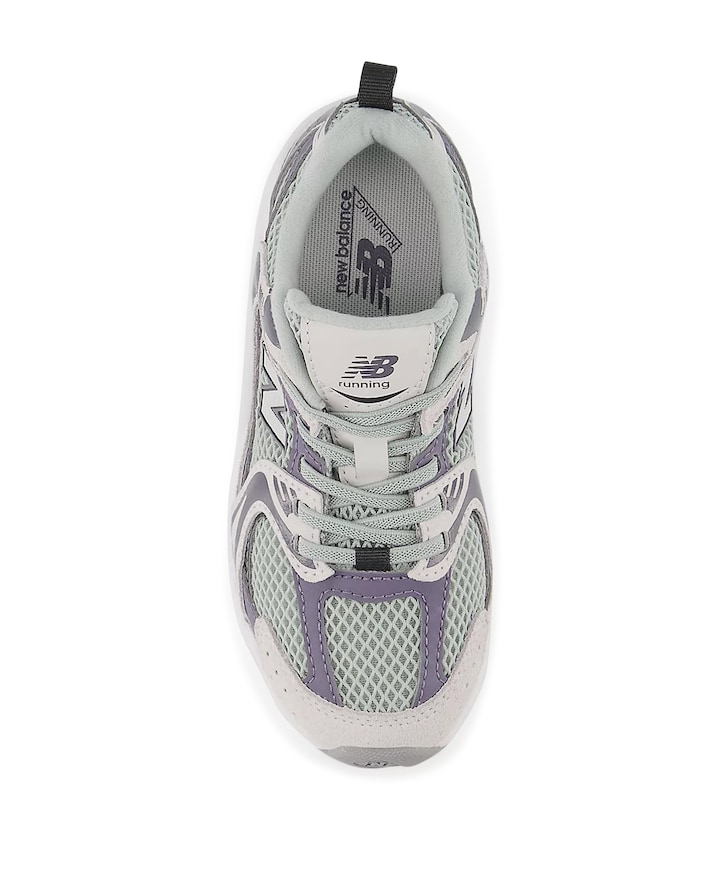 530 bungee lace uniseks sneakers  grijs