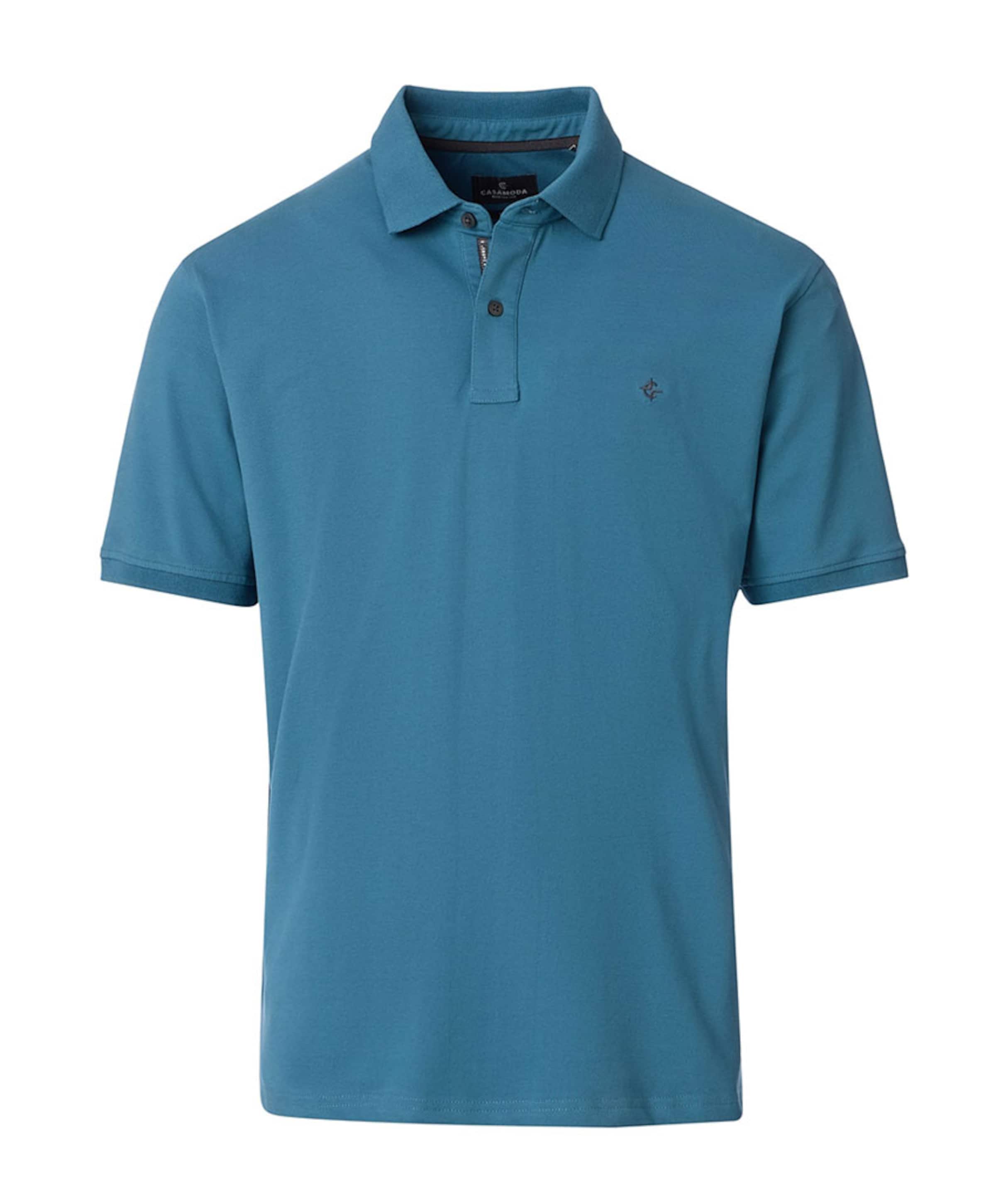 Heren polo blauw