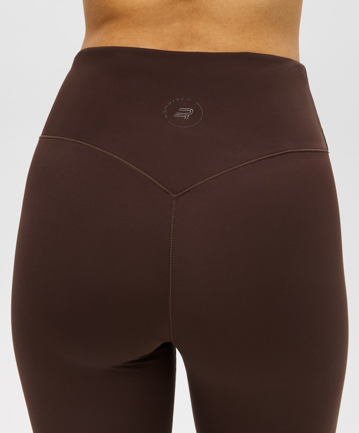 Legacy High Waist Tights dames tights bruin