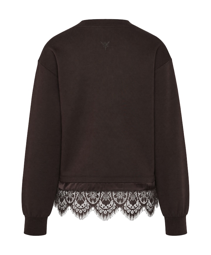 Dames sweater bruin