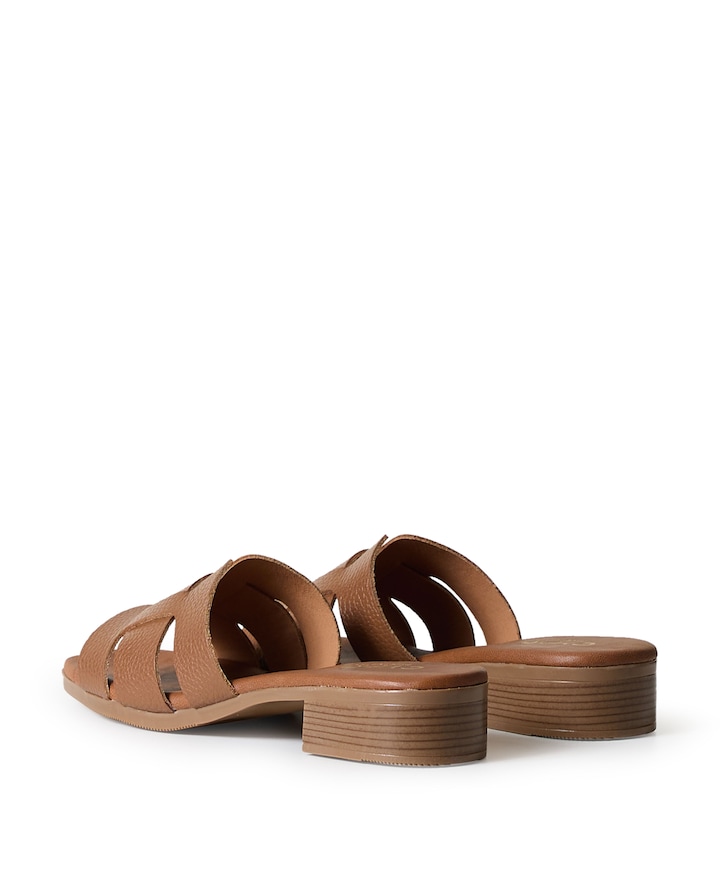 Wohmy dames slippers bruin