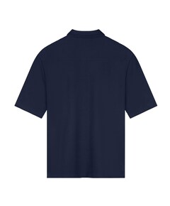 Heren overhemd korte mouw blauw