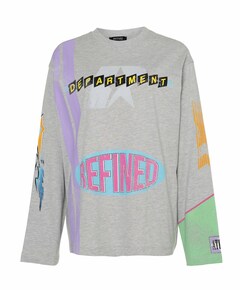 Dames longsleeve grijs