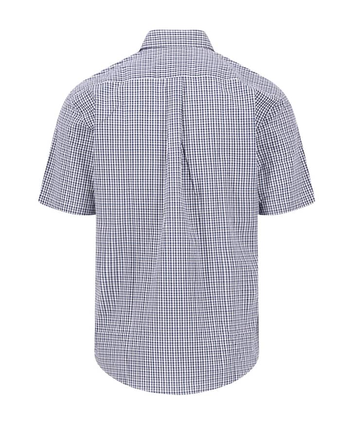 Heren overhemd korte mouw roze