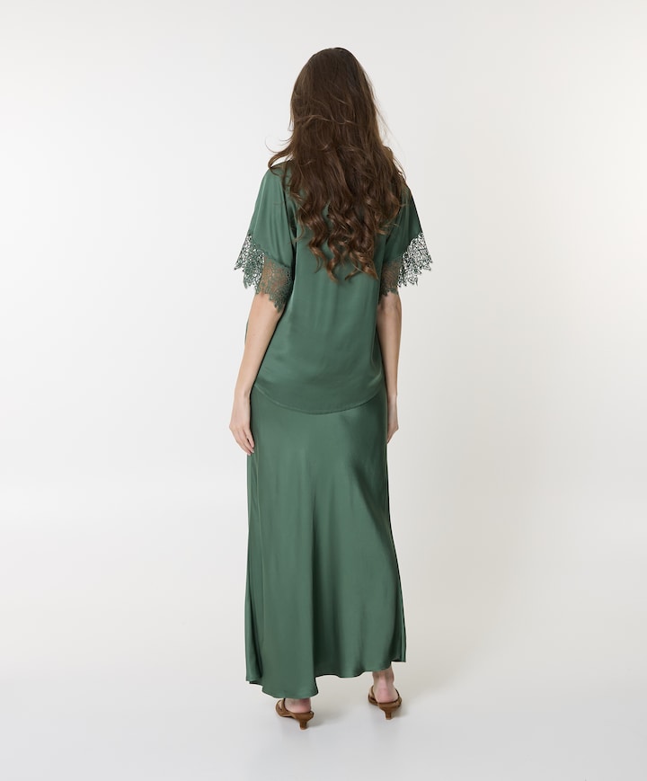 Dames rok groen