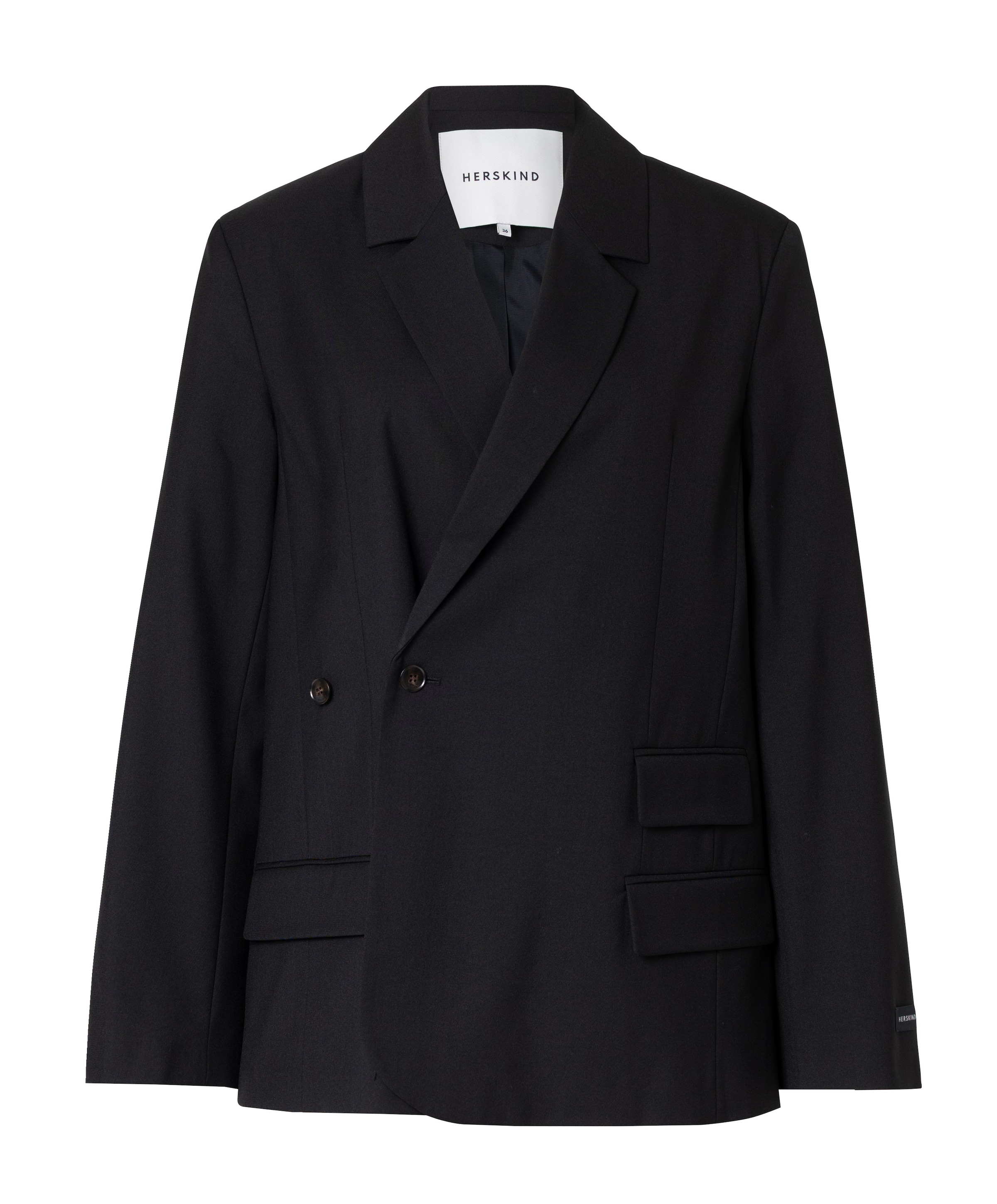 Dames blazer zwart