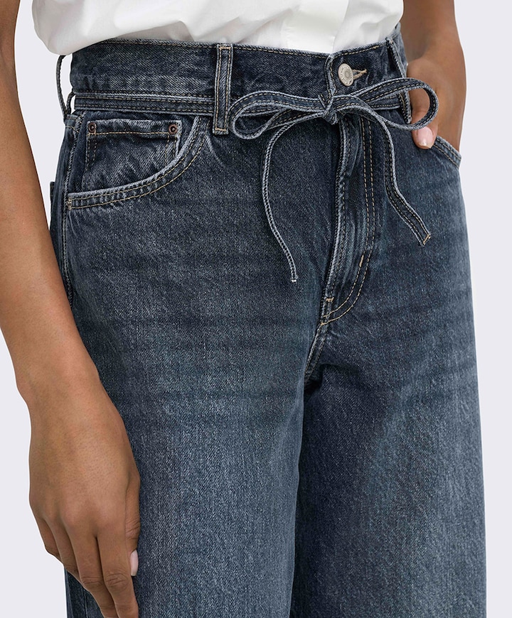 ONLGIANNA MW DOT003 NO dames jeans blauw