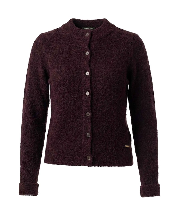 Dames vest paars
