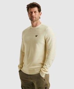 Heren trui ecru