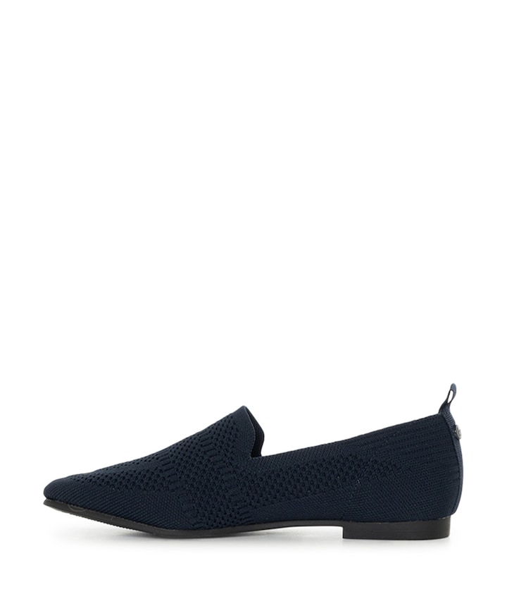 dames loafers blauw