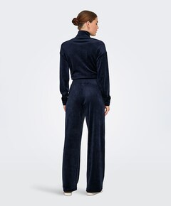 ONPMIA HW WIDE VELVET SWT trainingsbroek blauw