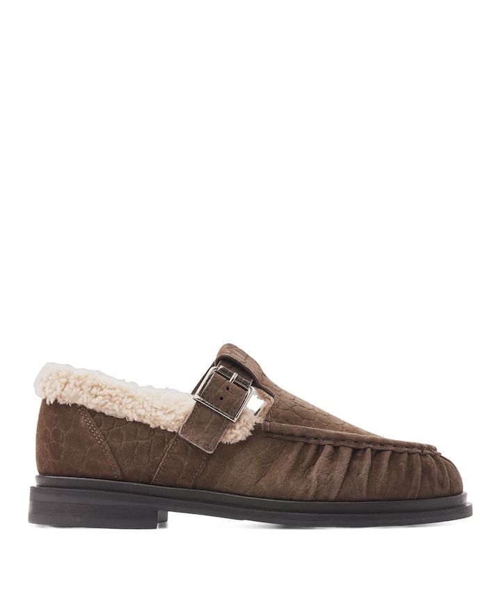 Fae Remi dames loafers bruin