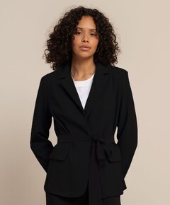 Dames blazer zwart