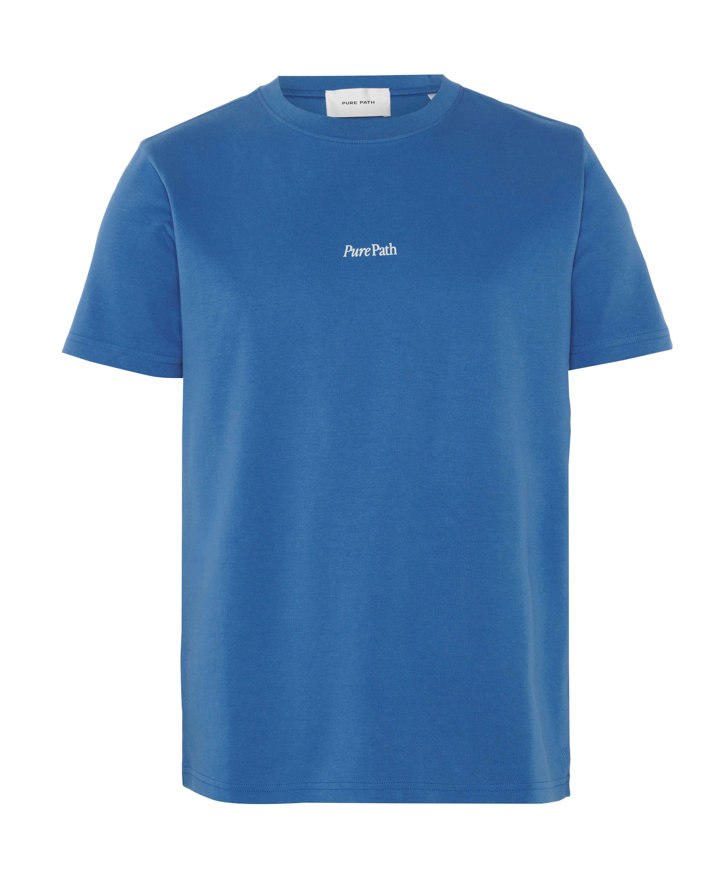 Heren T-shirt blauw