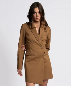 Dames jurk beige