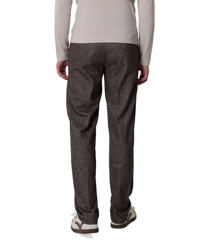 CO FLAN RLX BROWN pantalon bruin