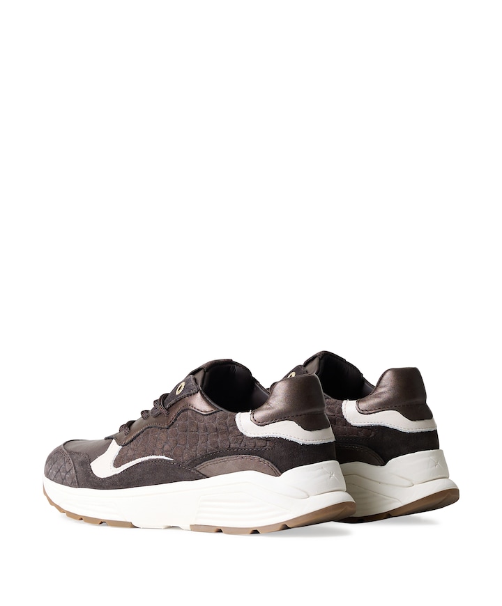 Rainbow dames sneakers bruin