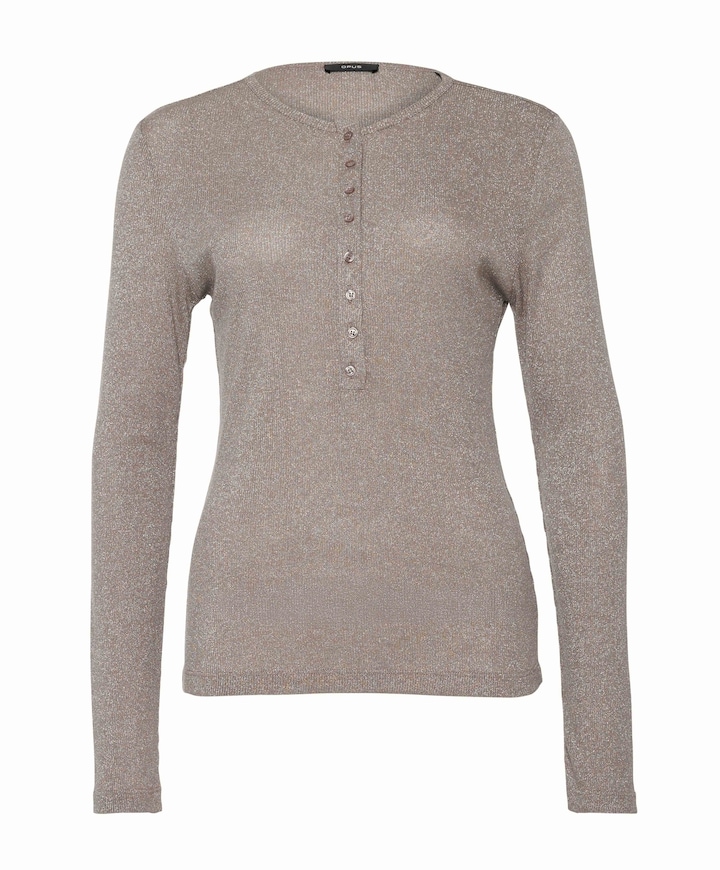 Dames longsleeve beige