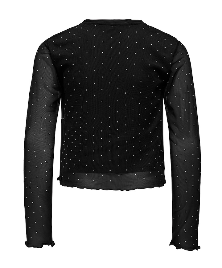 Meisjes longsleeve zwart