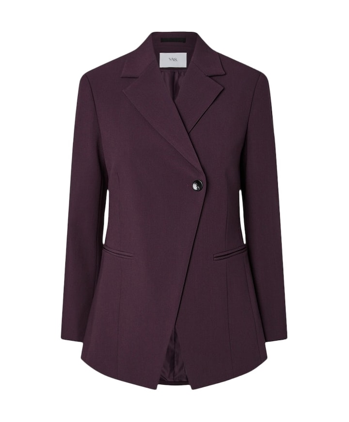 Dames blazer paars
