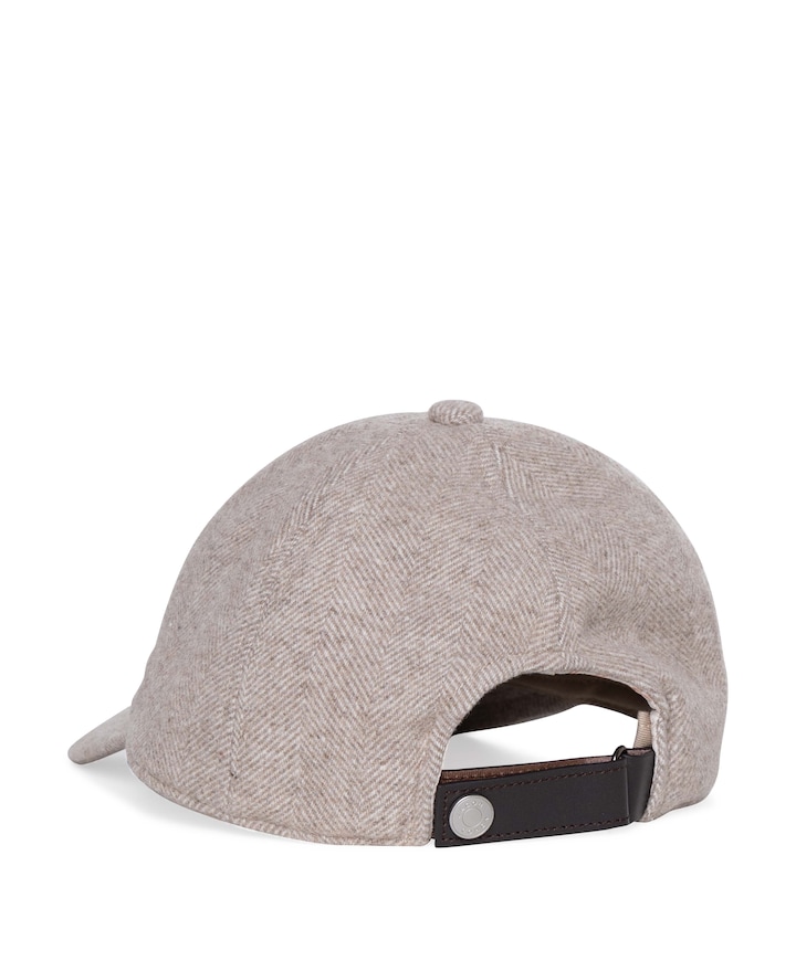Heren cap beige