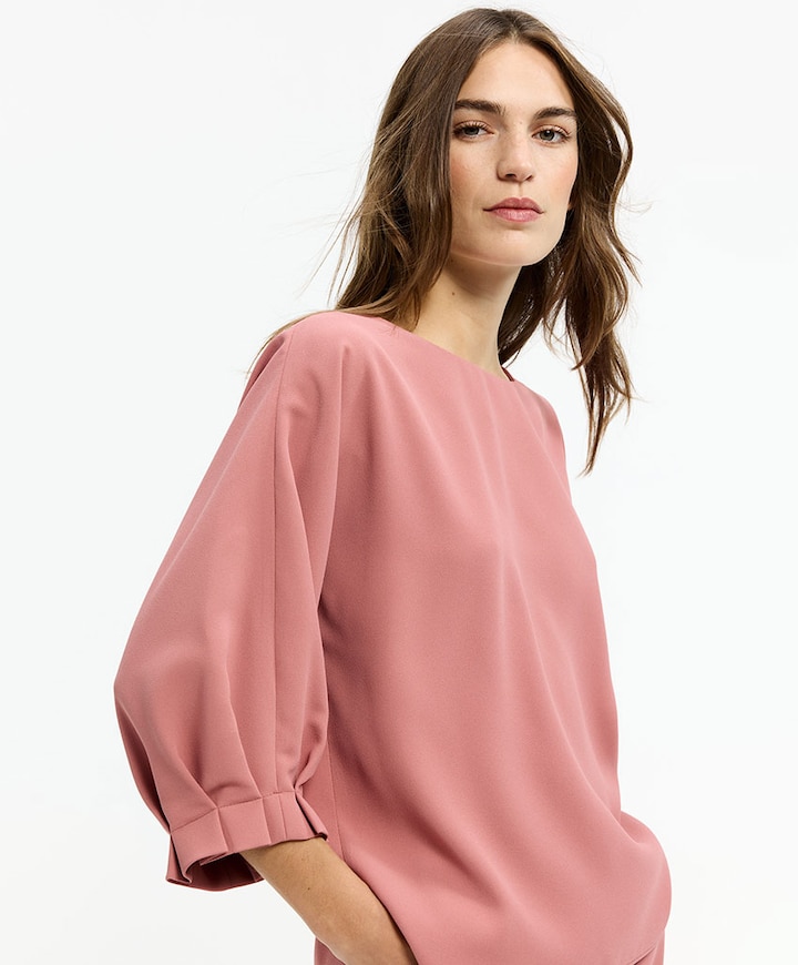 Dames blouse roze
