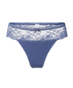 Dames string blauw