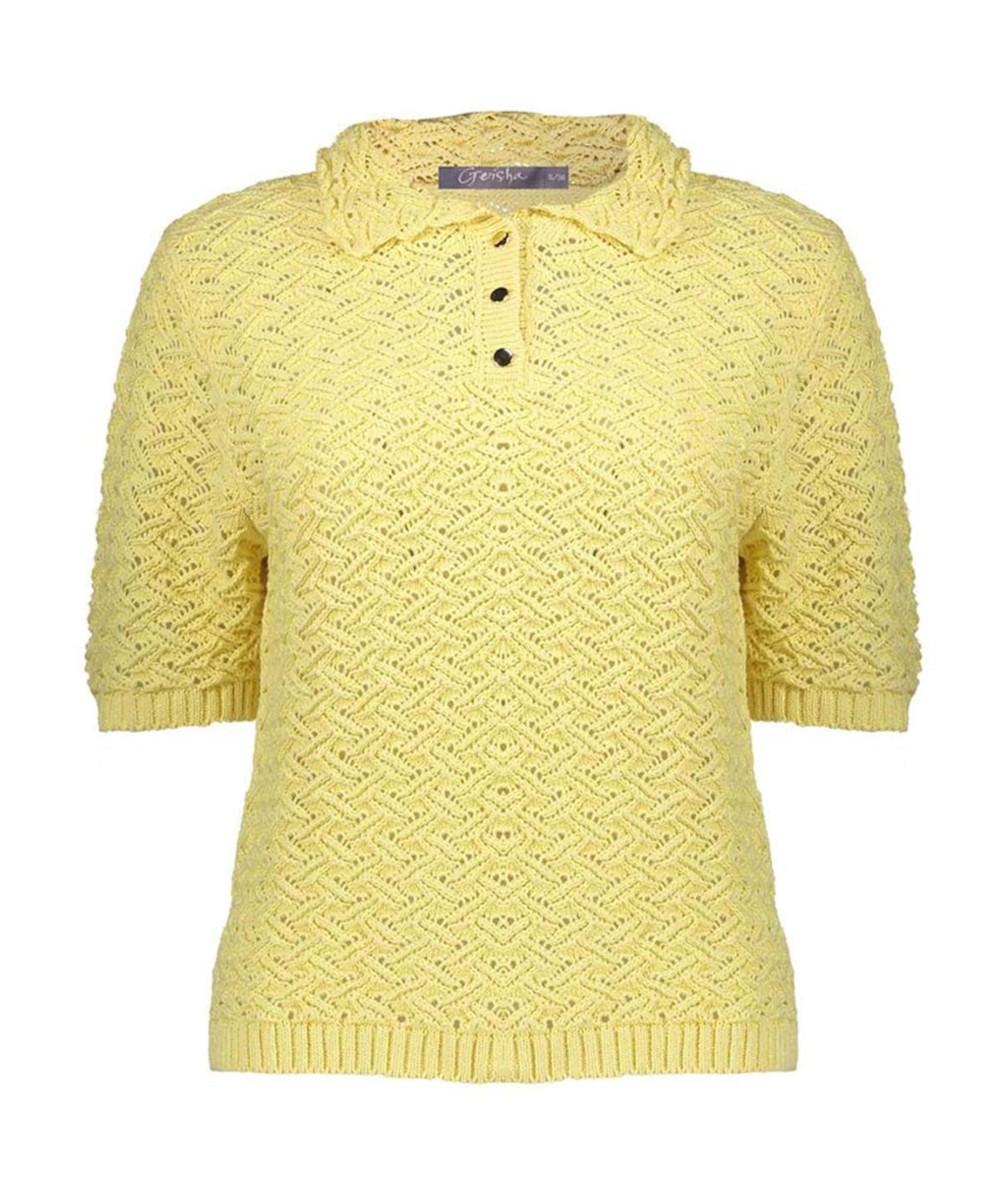 Dames trui geel