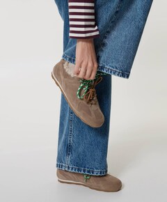 dames sneakers beige