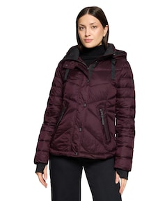 Dames jas bordeaux