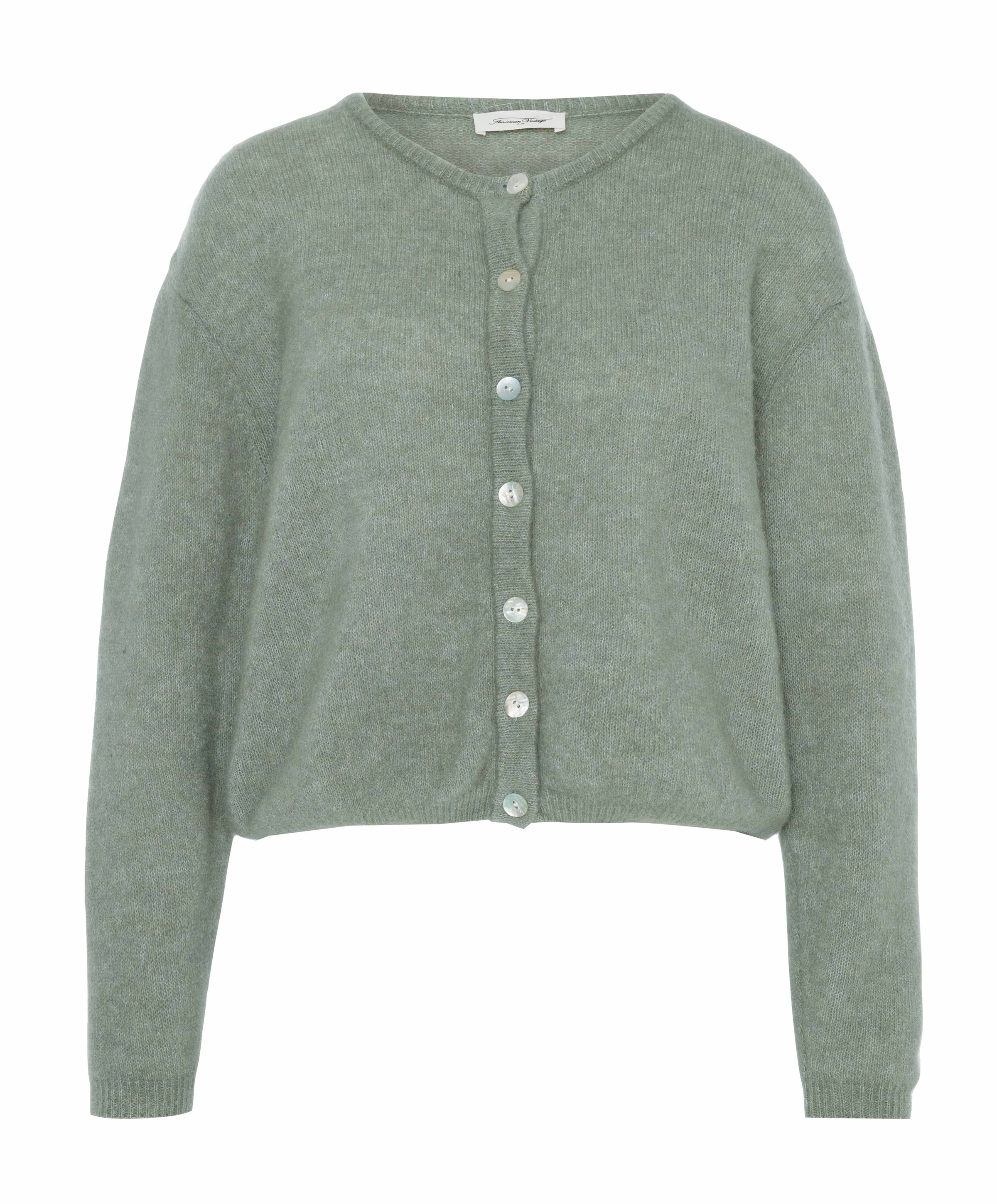 Dames vest groen