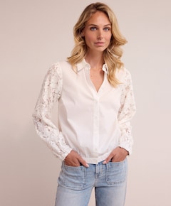 Dames blouse ecru